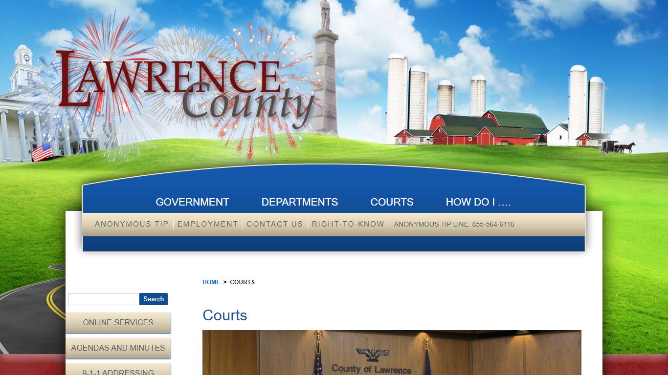 Courts - Lawrence County, Pennsylvania