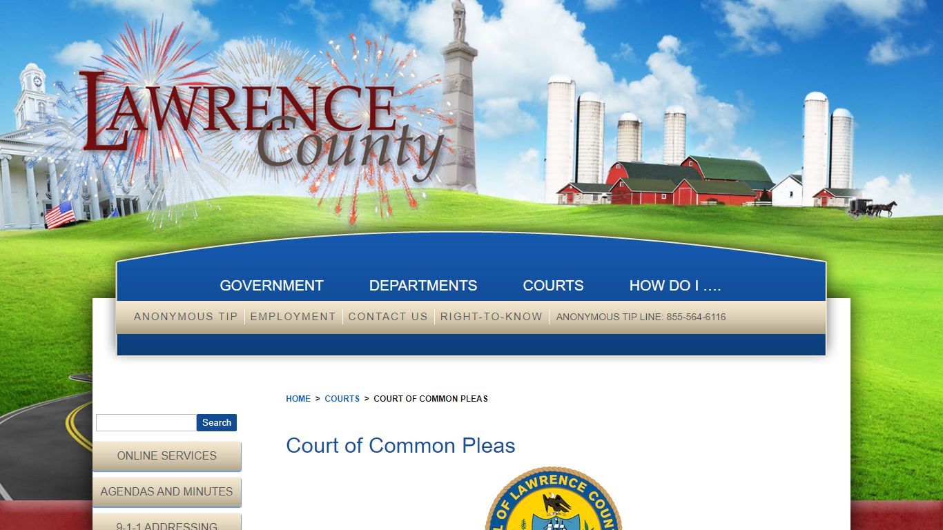 Court of Common Pleas - Lawrence County, Pennsylvania